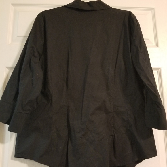 St. John Bay, Black, Button Down Shirt - Picture 5 of 5